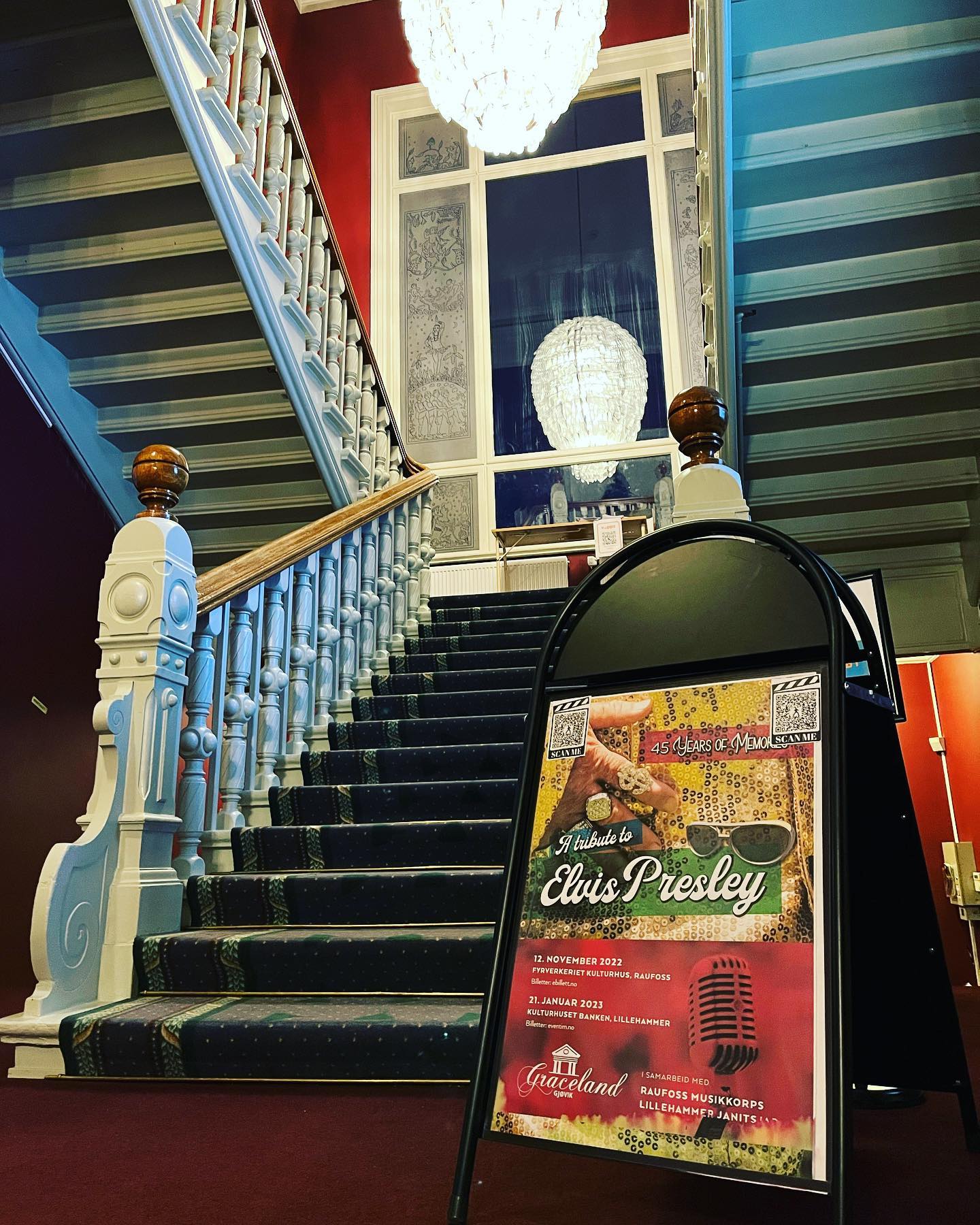 Konsertplakat for Graceland Gjøvik