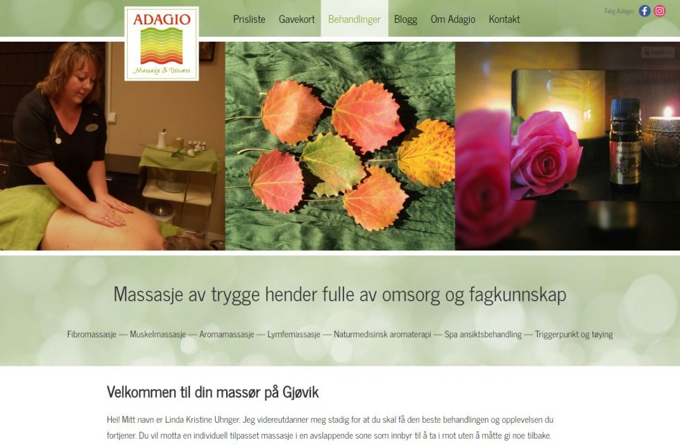 Adagio Massasje og Velvære