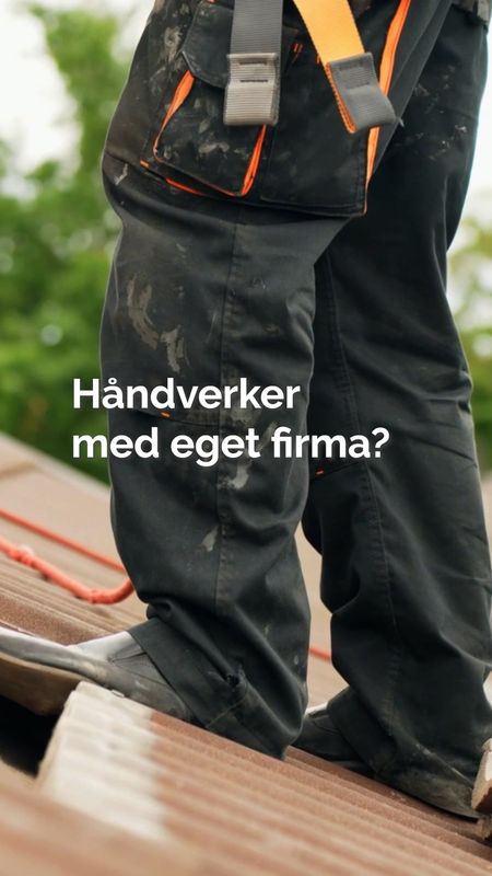 Hjemmeside for håndverker